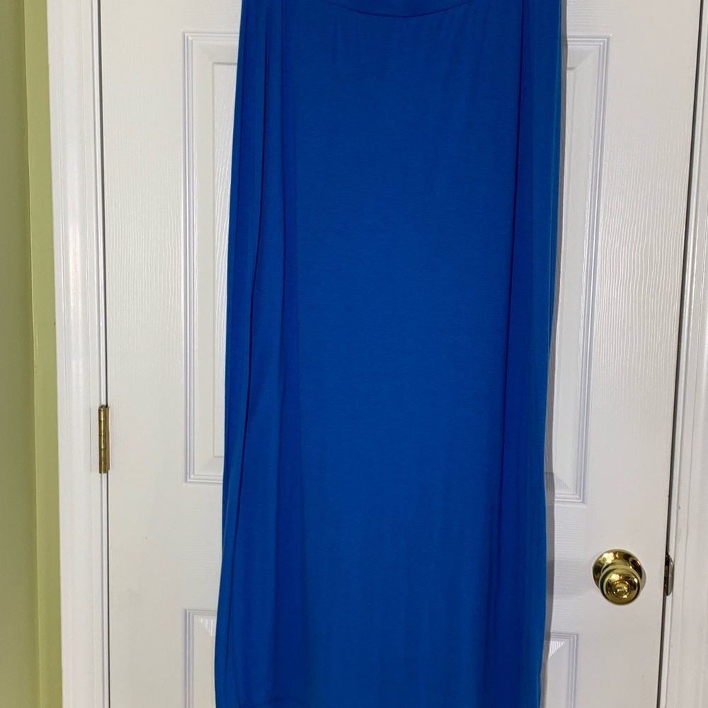 Old Navy Blue Maxi Skirt